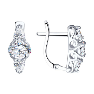 Серьги из серебра