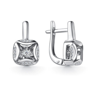 Серьги из золота с бриллиантами