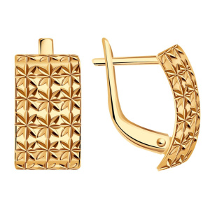 Серьги из золота