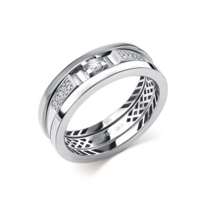 Кольцо из золота с бриллиантами