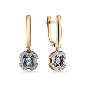 Серьги из золота с бриллиантами