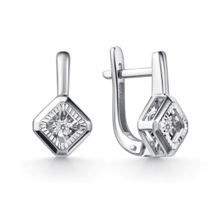 Серьги из золота с бриллиантами