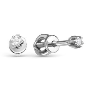 Серьги из золота с бриллиантами