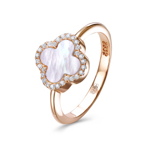 Кольцо из золочённого серебра