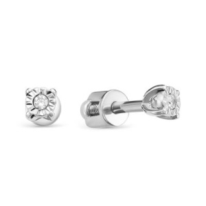 Серьги из золота с бриллиантами