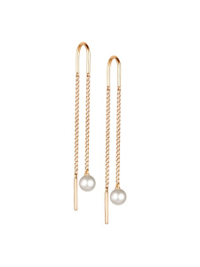 Серьги из золота с полудрагоценными вставками