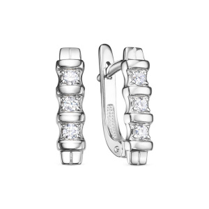 Серьги из золота с бриллиантами