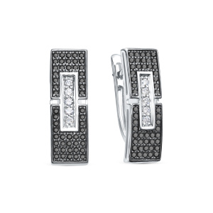 Серьги из золота с бриллиантами