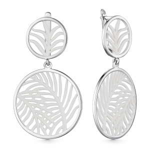 Серьги из серебра