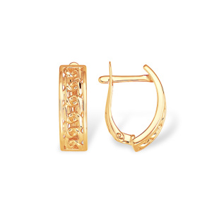 Серьги из золота
