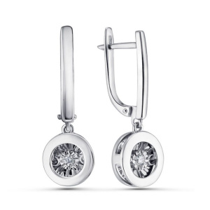 Серьги из золота с бриллиантами