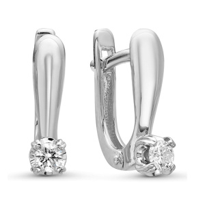 Серьги из золота с бриллиантами