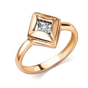 Кольцо из золота с бриллиантами