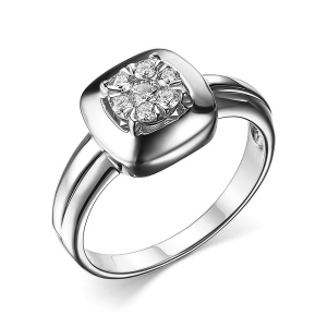 Кольцо из золота с бриллиантами