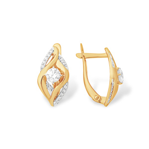 Серьги из золота