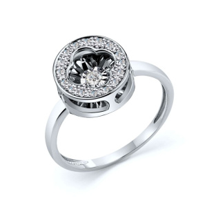 Кольцо из золота с бриллиантами