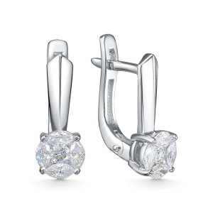 Серьги из золота Premium