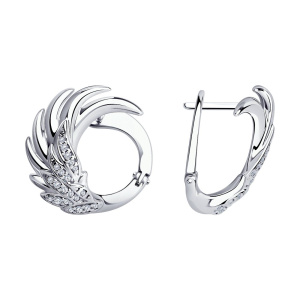 Серьги из серебра