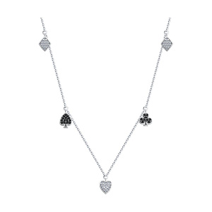Колье из серебра