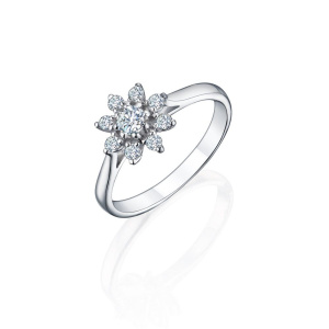 Кольцо из золота Premium