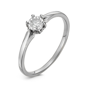 Кольцо из золота с бриллиантами