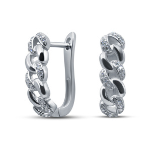 Серьги из серебра