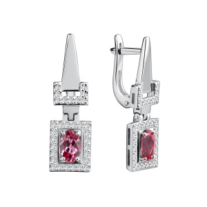 Серьги из золота Premium