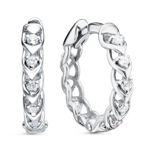 Серьги из серебра