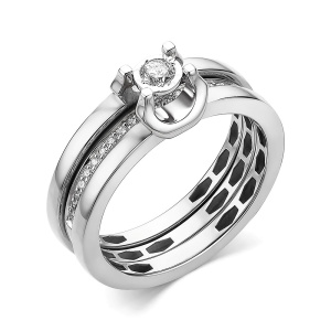 Кольцо из золота с бриллиантами