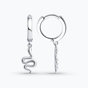 Серьги из серебра