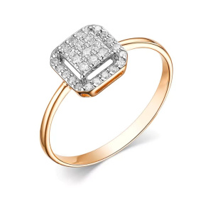 Кольцо из золота с бриллиантами