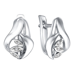 Серьги из серебра