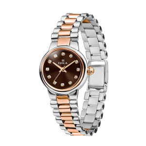 Часы из серебра с золотом