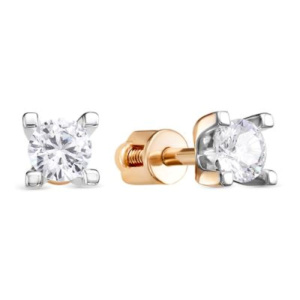 Серьги из золота с бриллиантами