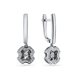 Серьги из золота с бриллиантами