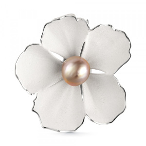 Брошь из серебра