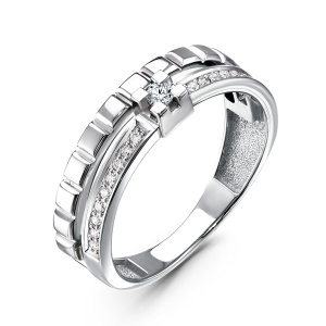 Кольцо из золота с бриллиантами