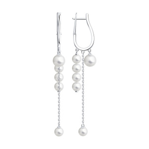 Серьги из серебра