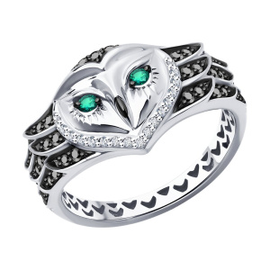 Кольцо из золота с бриллиантами