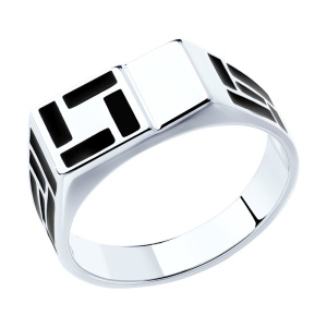 Печатка из серебра