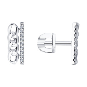 Серьги из золота с бриллиантами