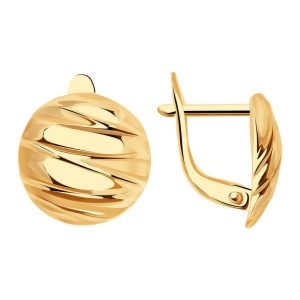 Серьги из золота