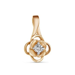 Подвеска из золота с бриллиантами