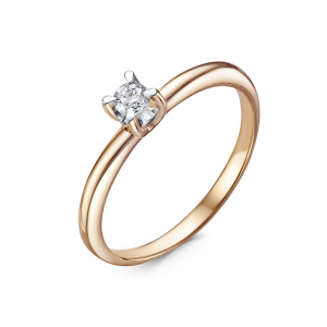 Кольцо из золота с бриллиантами