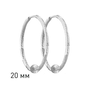 Серьги из серебра