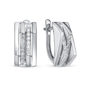 Серьги из золота с бриллиантами