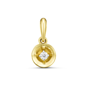Подвеска из золота с бриллиантами