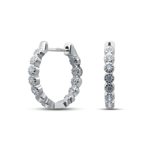 Серьги из серебра