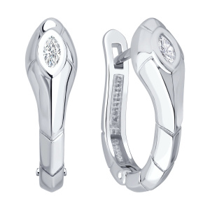 Серьги из серебра