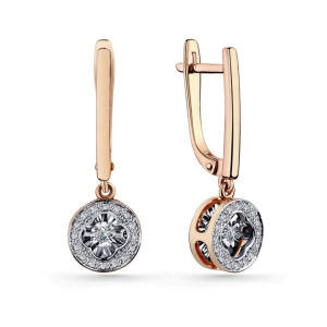 Серьги из золота с бриллиантами